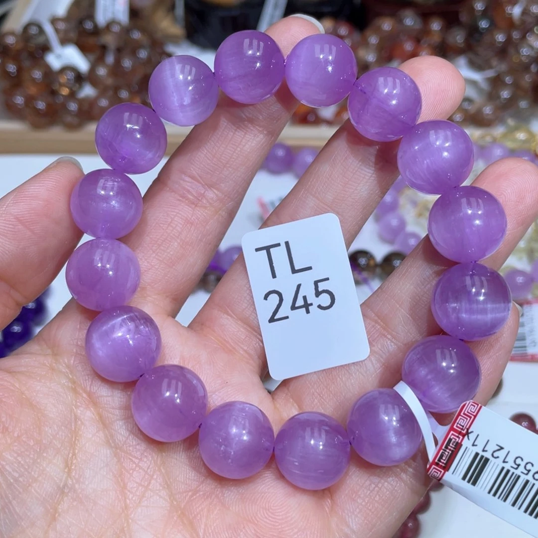 锂辉石手串未镶嵌