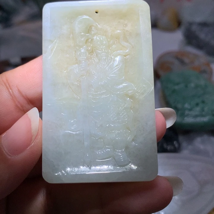 翡翠未镶嵌颈饰保真天然A货翡翠