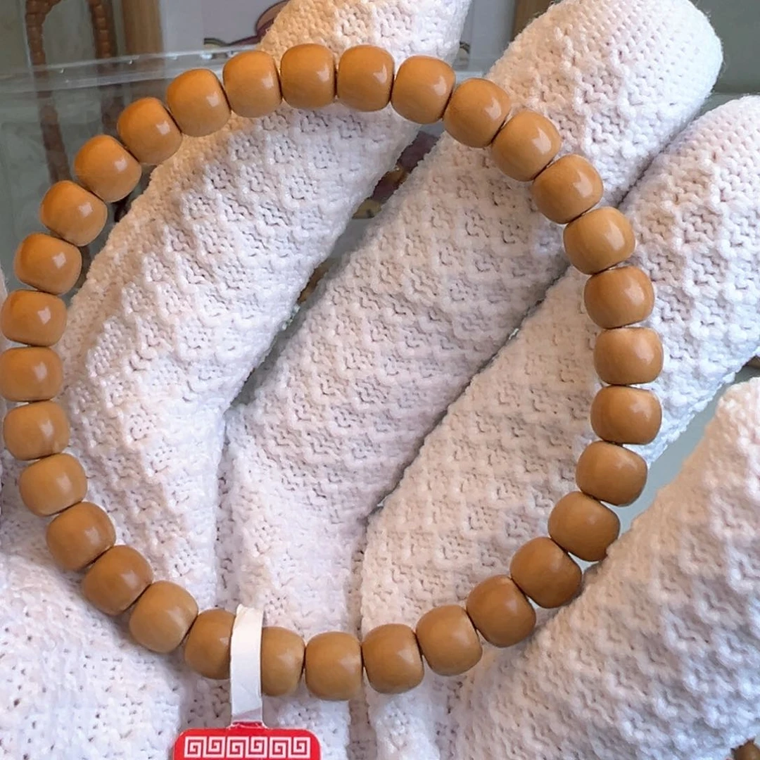 橄榄核吊坠老挝核尖单圈7.0mm