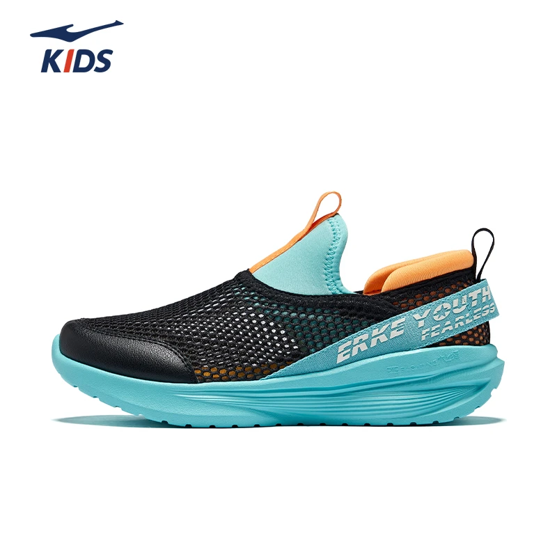 【一脚蹬】逐夏|鸿星尔克儿童夏季网面减震防滑休闲透气轻便运动鞋
