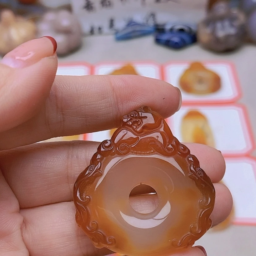 【闪购商品】未镶嵌玛瑙/玉髓珠宝半成品慕