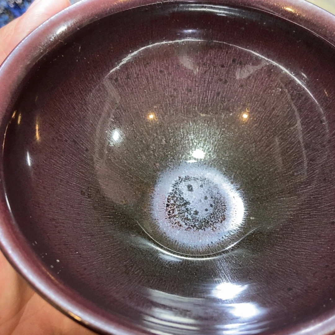 阳***下茶盏369 建窑建盏壹铭建盏