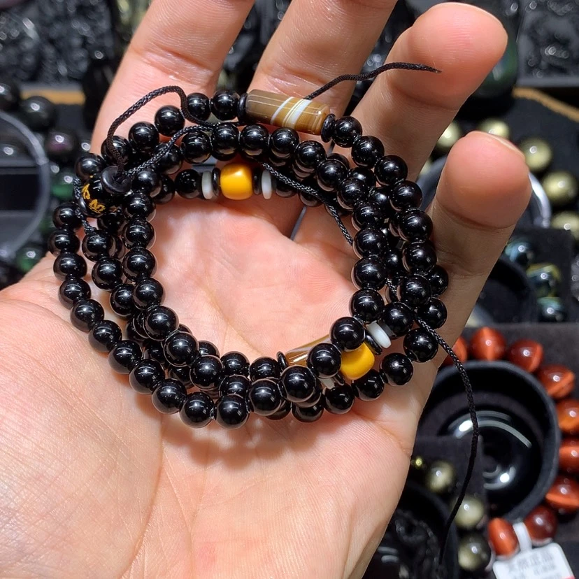 【闪购商品】未镶嵌黑曜岩珠宝奇石用****8