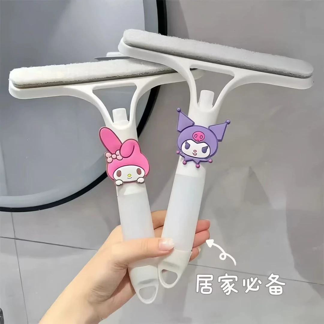 擦玻璃神器三合一家用墙面镜子台面刮水器家用可爱卡通高颜值创意