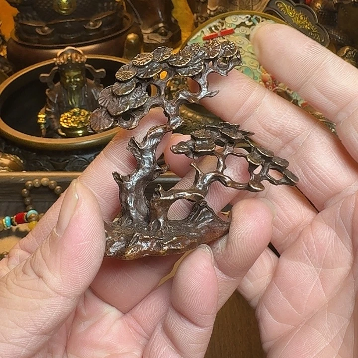 铜器摆件收收藏藏