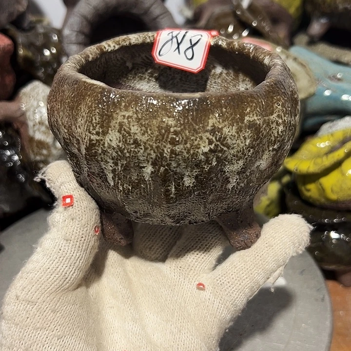 粗陶花盆制作就这样了，