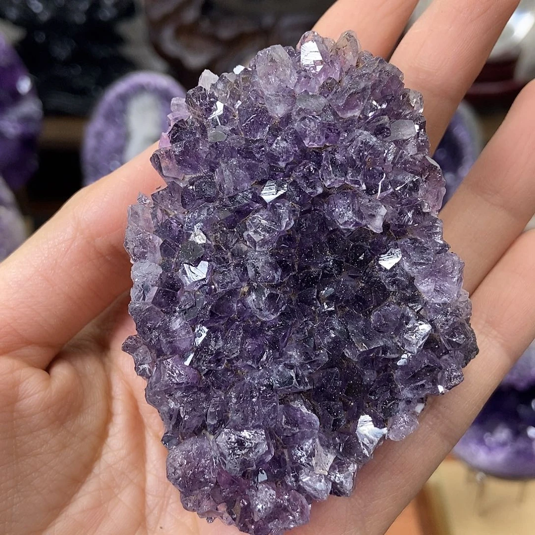 未镶嵌紫晶大型摆件（非配饰）