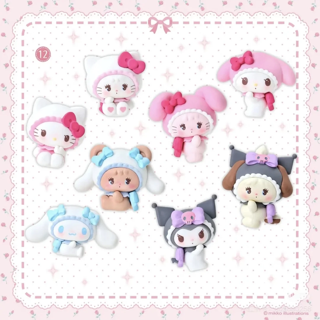【小盐巴】三丽鸥Sanrio&Mikko联名摆件盲盒