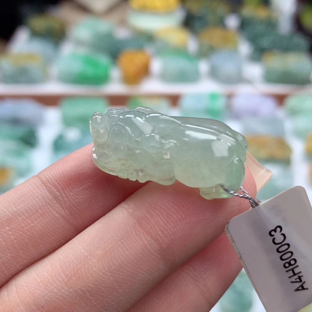 翡翠未镶嵌颈饰翡翠貔貅17