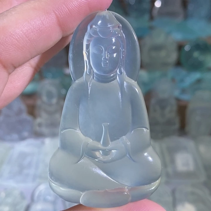 岫玉吊坠未镶嵌吊坠