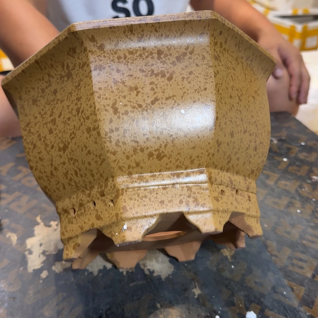 紫砂花盆口径27 25高度16