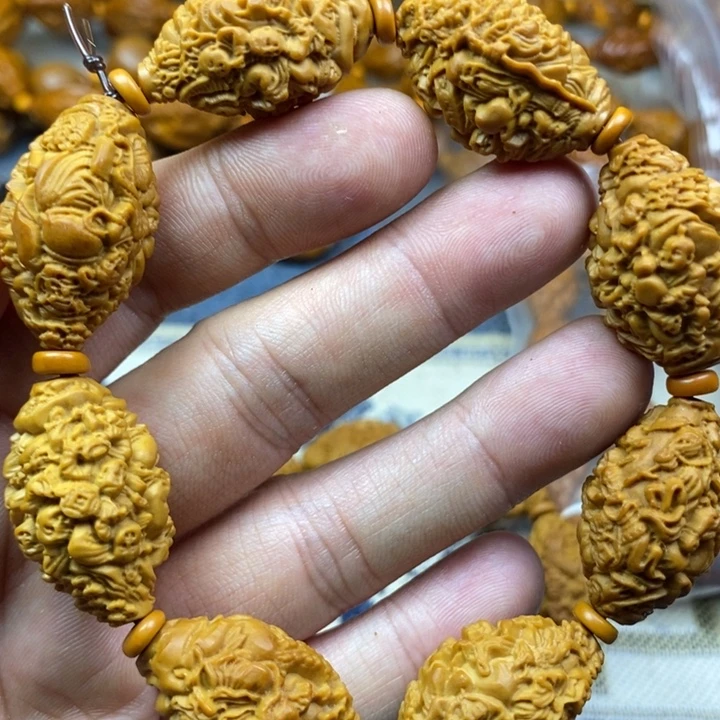 橄榄核手串/手链橄榄核雕工艺手串