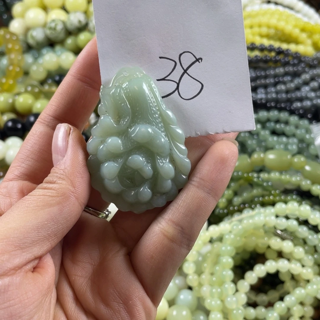 蛇纹石玉未镶嵌手串