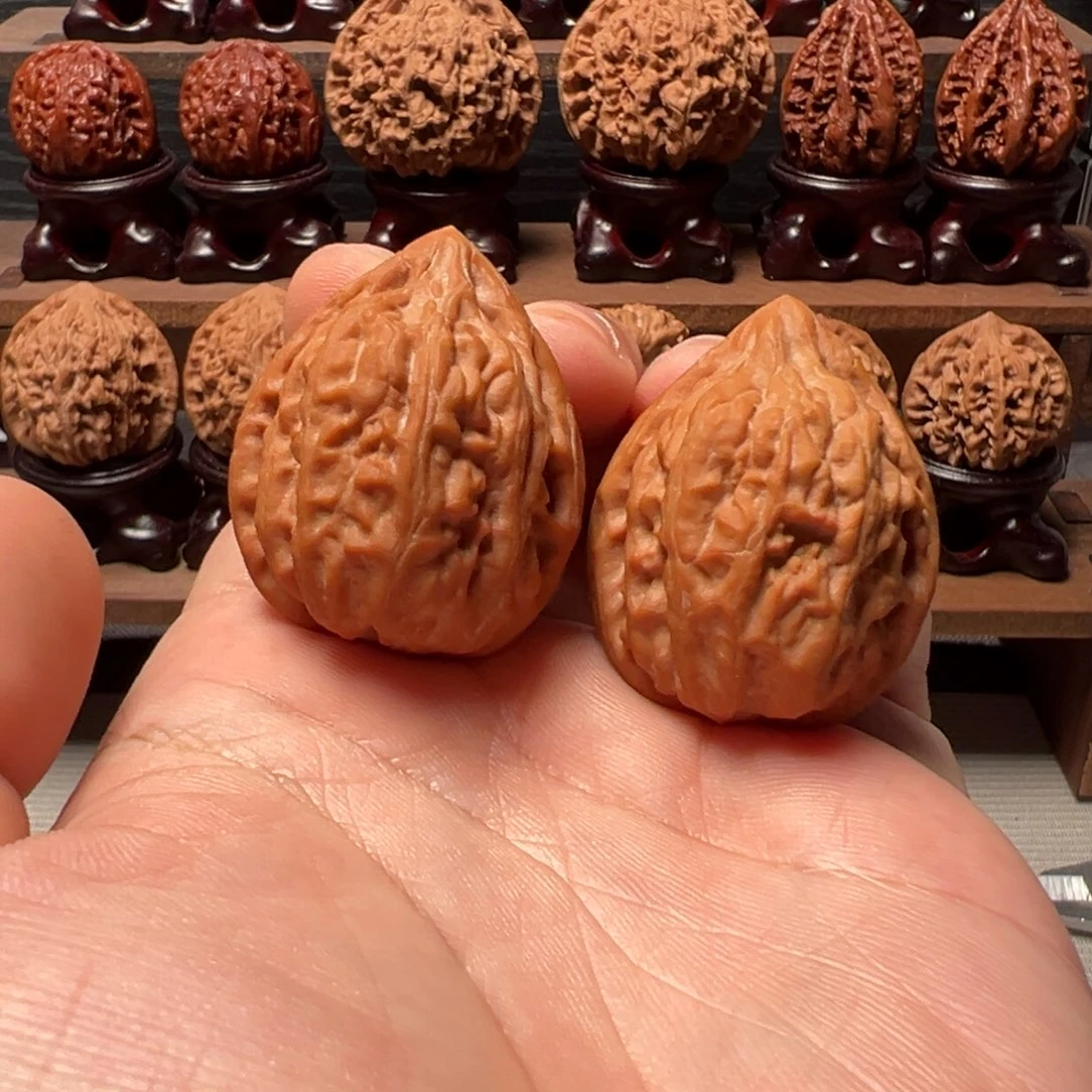 把件文玩核桃33瓷瓶鸭嘴