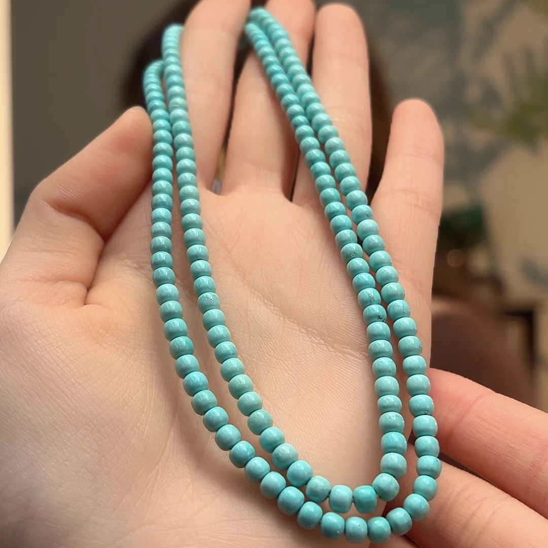 绿松石未镶嵌颈饰