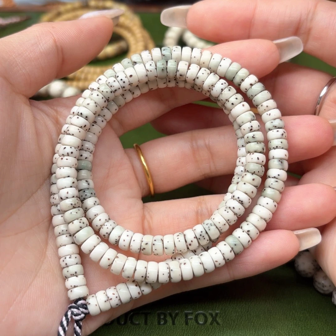 星月菩提手串36药片❗️玉化糯冰料❗️