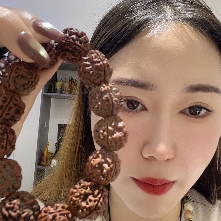 非洲紫檀（红花梨）0.8紫珠锁骨