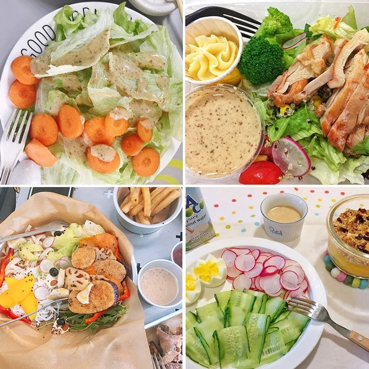 泰将焙煎芝麻沙拉汁轻食芝麻酱水果拌蔬菜沙拉酱烤肉面条拌酱瓶装