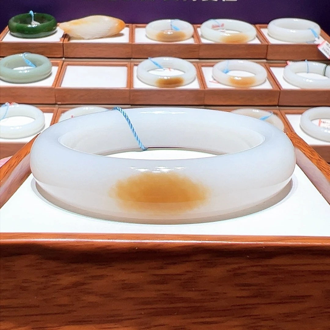 和田玉手镯 58未镶嵌梦*