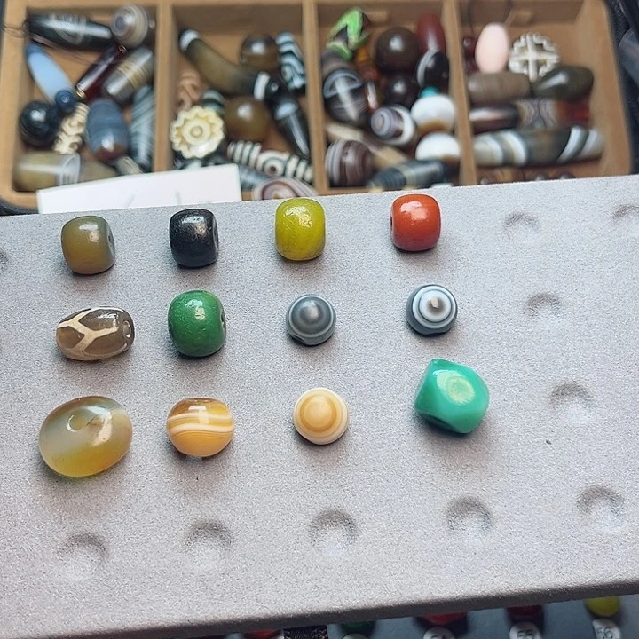 玛瑙/玉髓未镶嵌珠宝半成品羽*