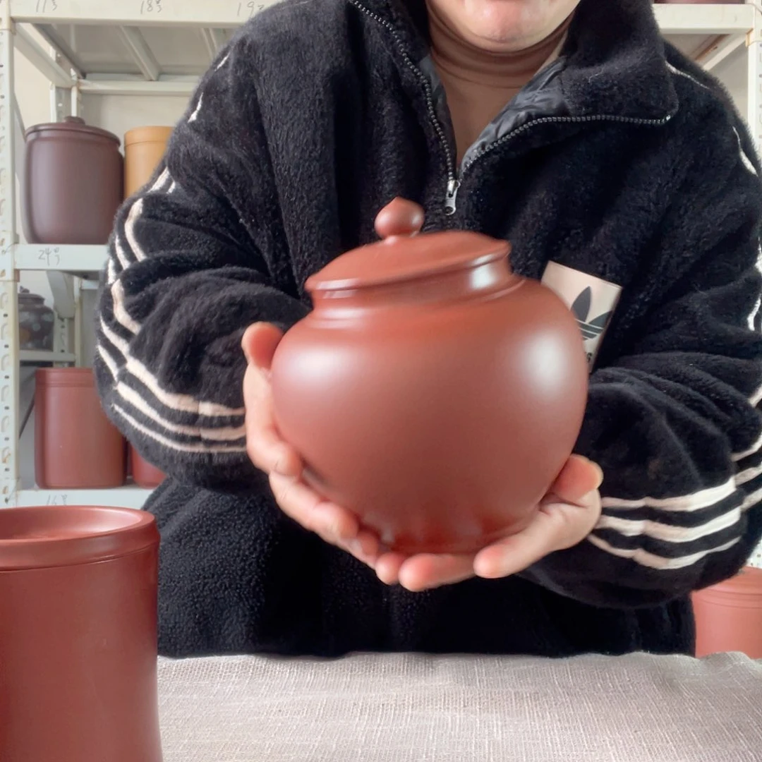 紫砂茶叶罐【****郎今天晚上