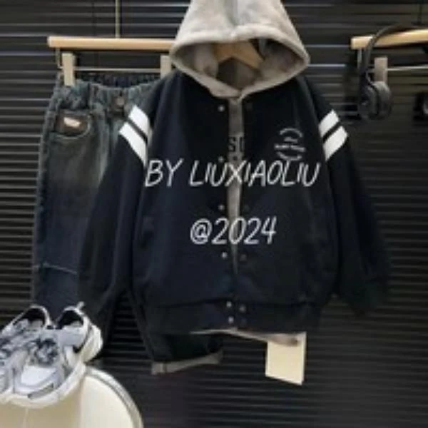 杭州六小六正版 BY LIUXIAOLIU韩版高货秋季儿童棒球服外套2277