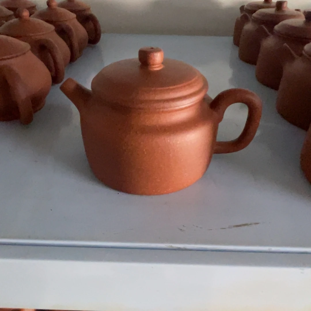 紫砂茶壶红降得中250cc