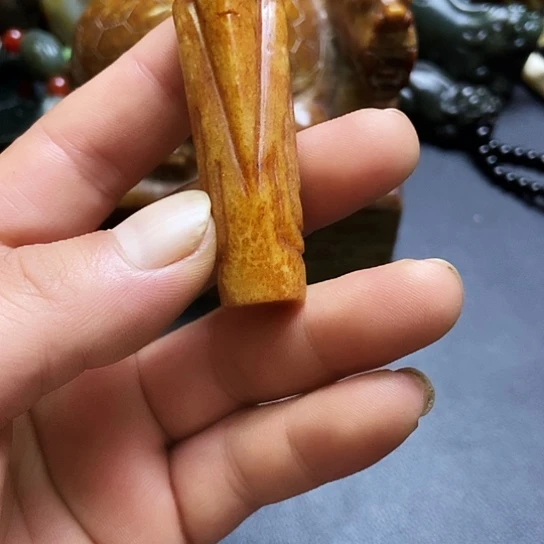 吊坠白玉菩提挂件