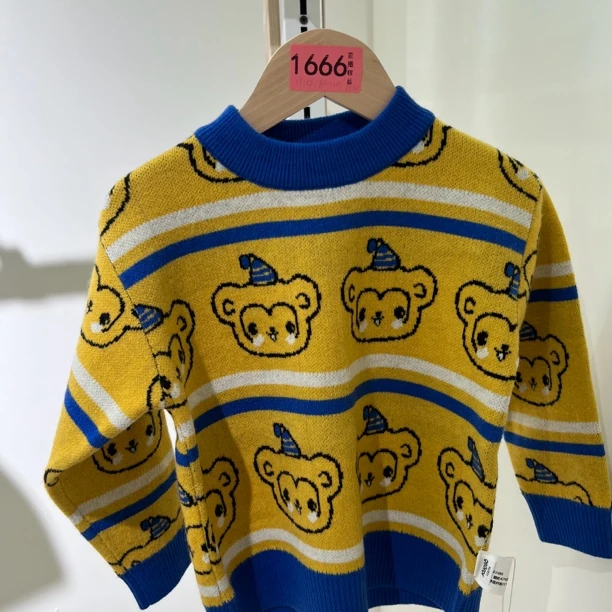 M1666#QBLD-124207488毛衣品牌童装