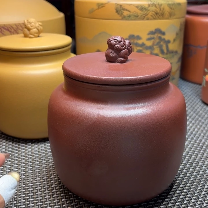 紫砂茶叶罐中高端紫砂茶叶罐