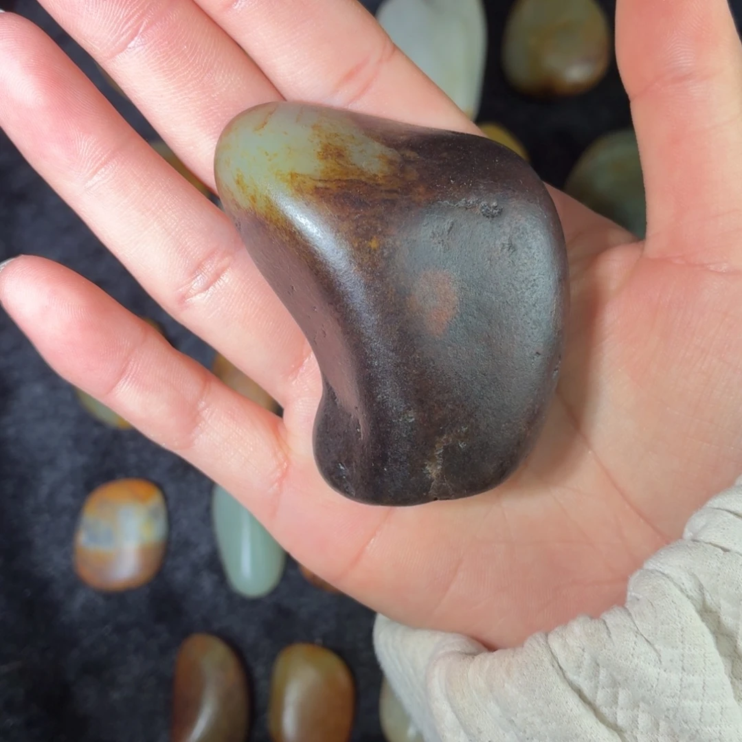 和田玉未镶嵌挂件98.5