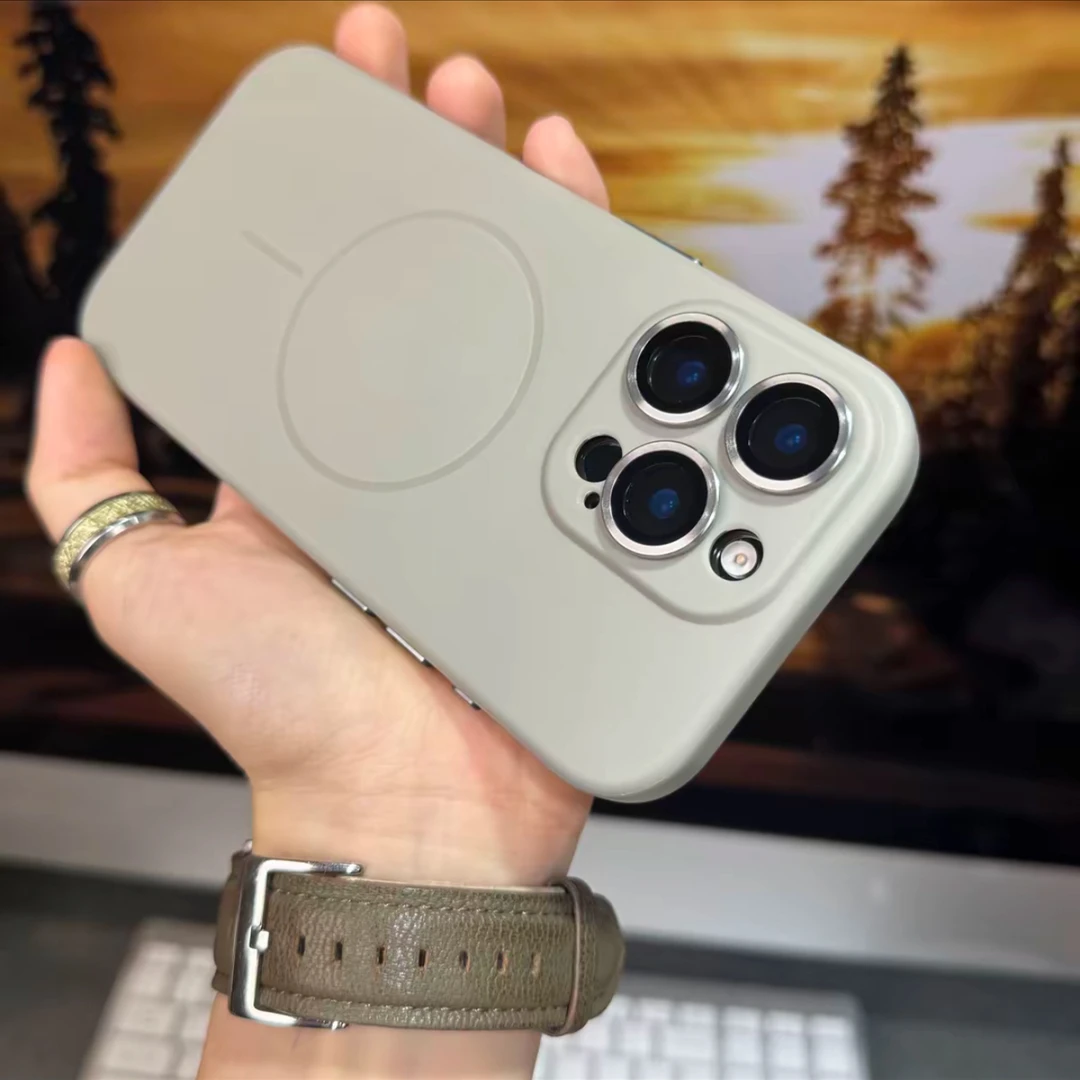 适用苹果16promax手机壳柔彩一体ai拍照按键14全包iPhone15保护套