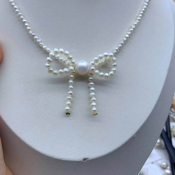 淡水珍珠未镶嵌颈饰