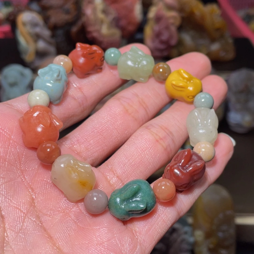 未镶嵌手链石英质玉