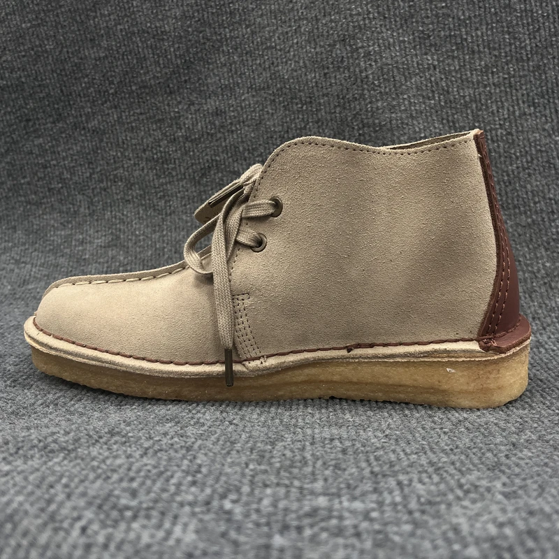 默认微瑕， 脚宽脚背高勿拍！时尚休闲男士反毛皮生胶休闲鞋