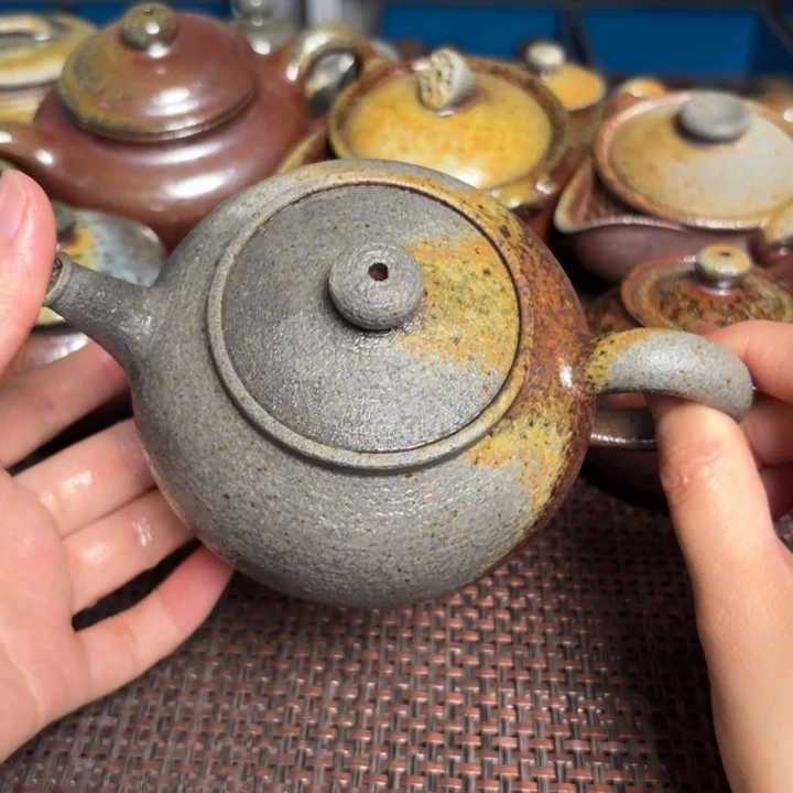 茶杯紫砂段泥手持280