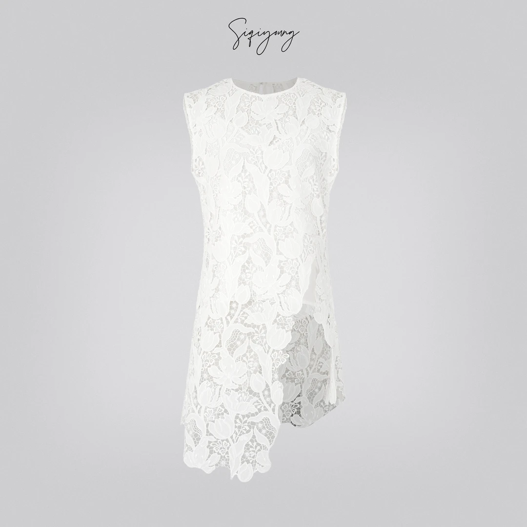 SIQIYOUNG【Maggie精选】杜乐丽花园蕾丝背心