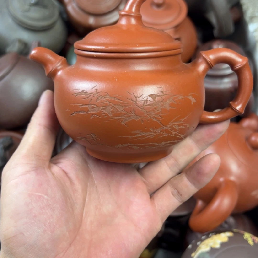 茶壶紫砂宜兴原矿紫砂壶280毫升容量