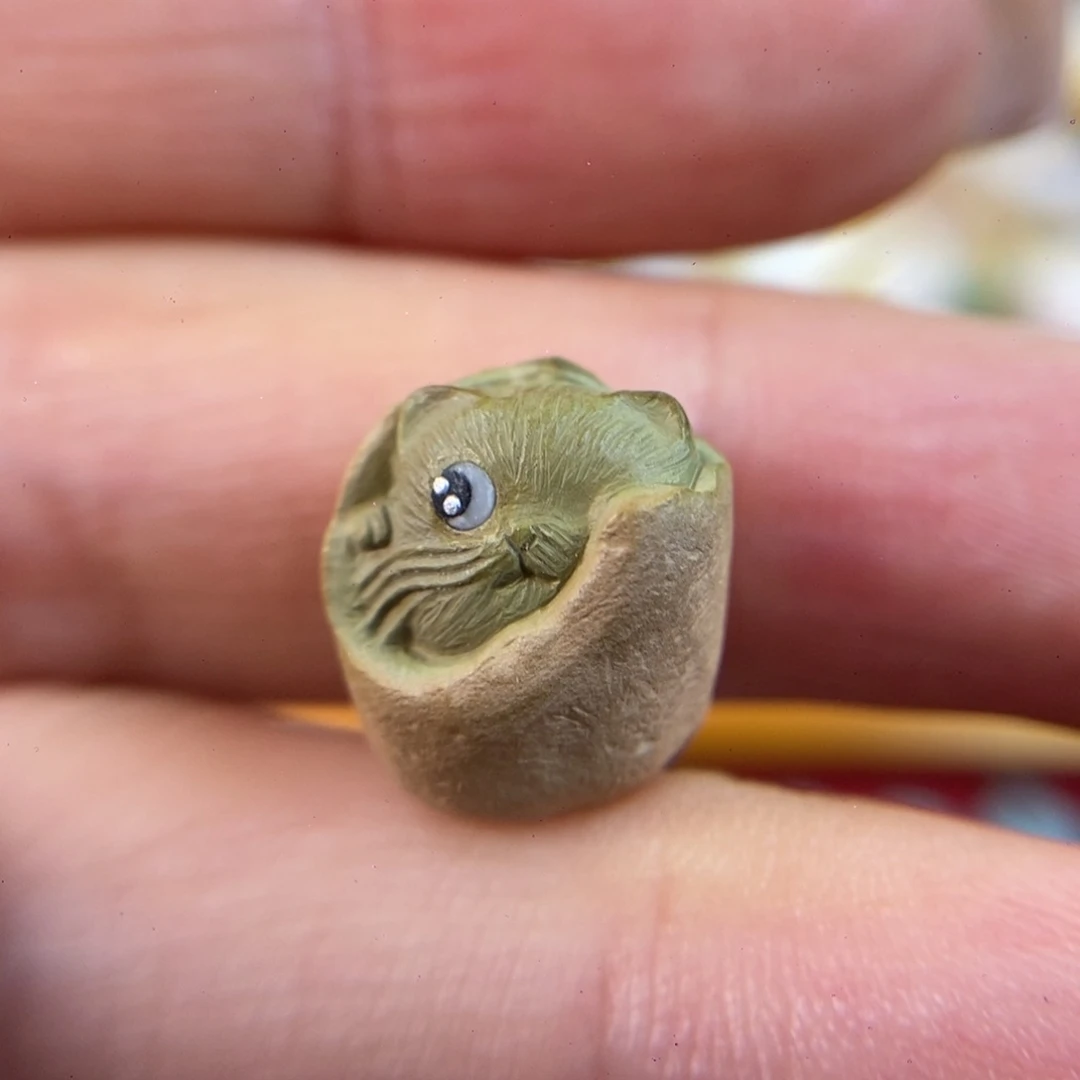 绿松石躲猫猫未镶嵌