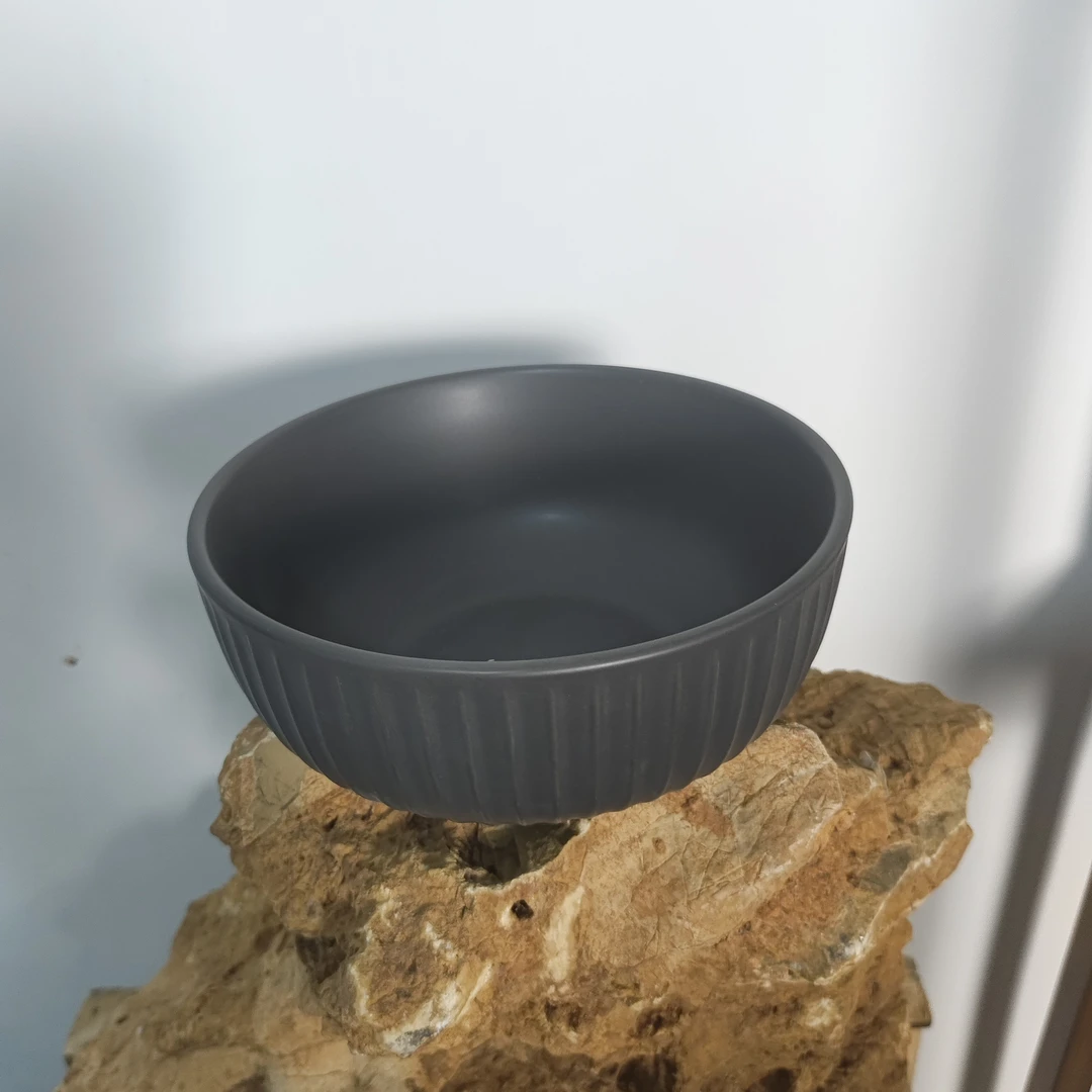 泗水砭石粉五色土大碗拍一发二