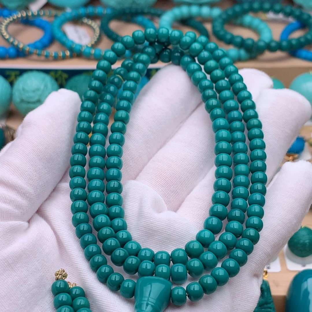 未镶嵌绿松石珠宝奇石