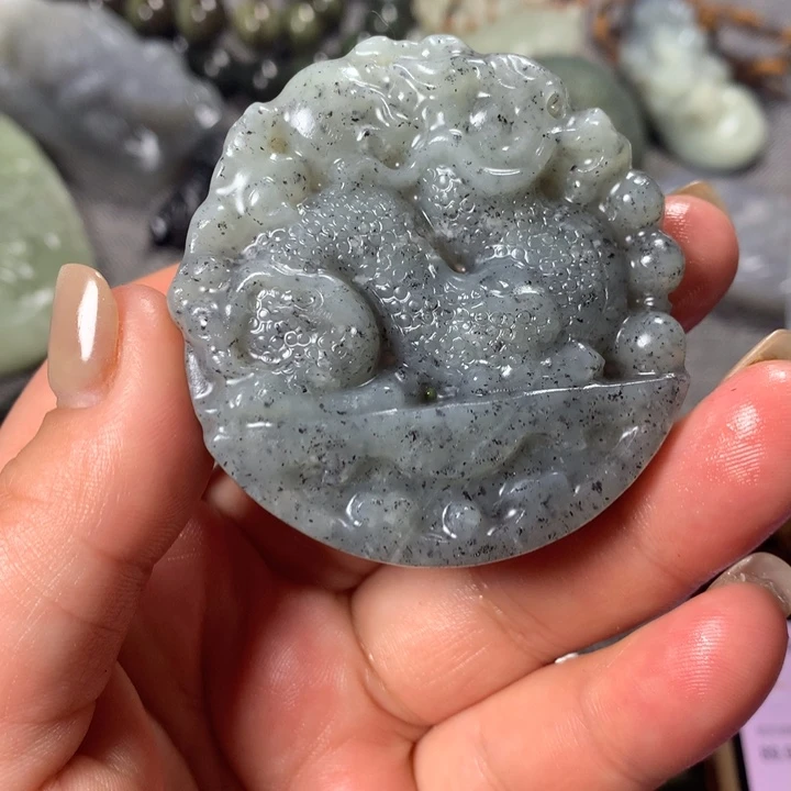 和田玉挂件未镶嵌