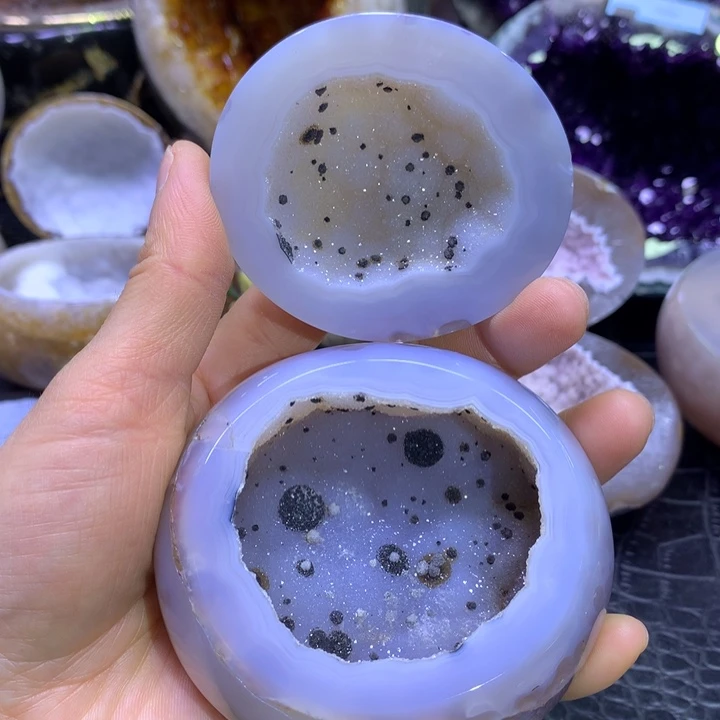 水晶 捡漏全抛盆未镶嵌