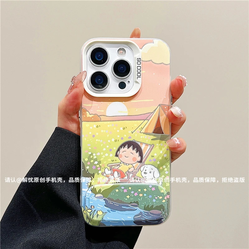 磨砂彩银适用苹果16/iPhone/华为荣耀/OPPO/VIVO/小米/手机壳保护