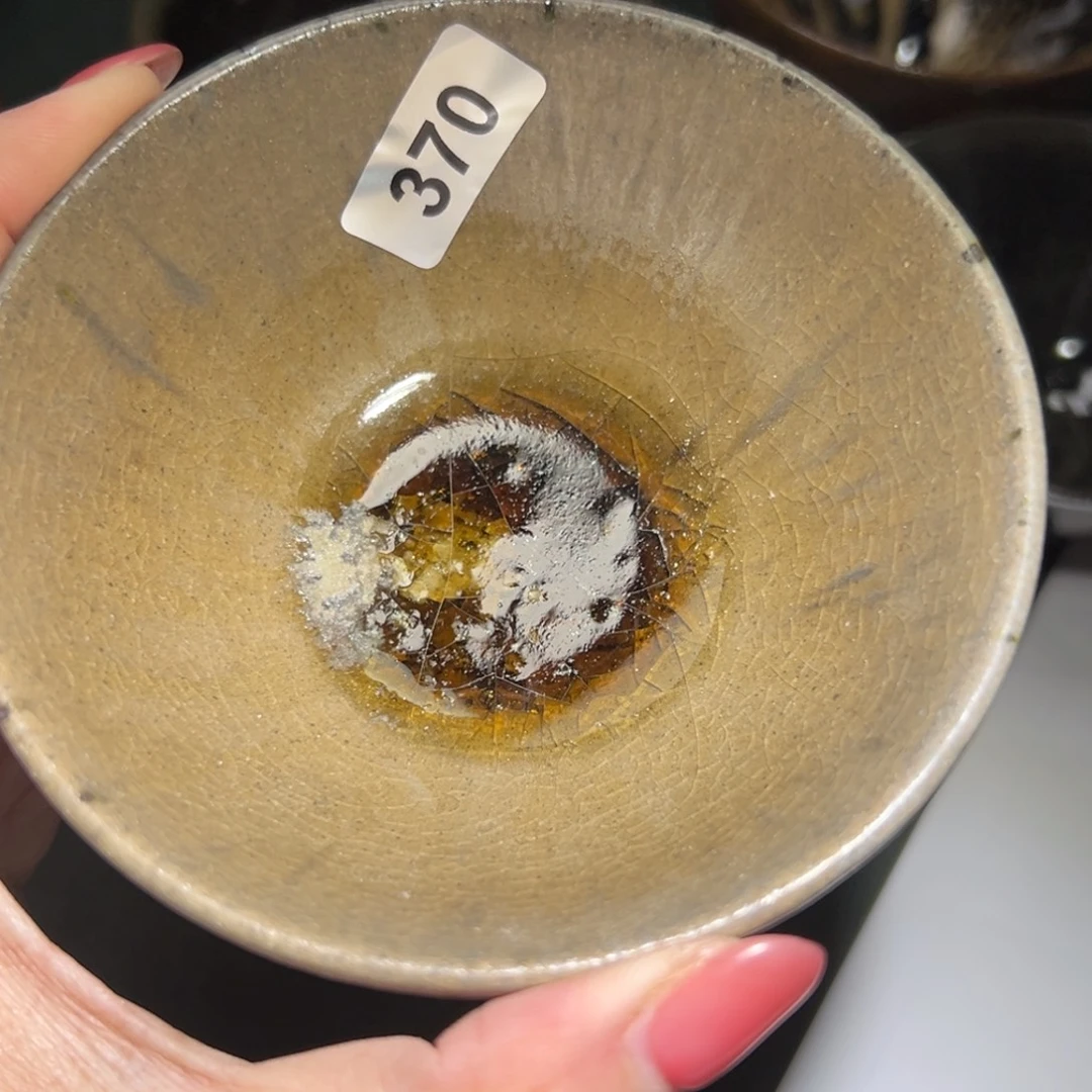 黄***场茶盏全手工原矿原釉建盏