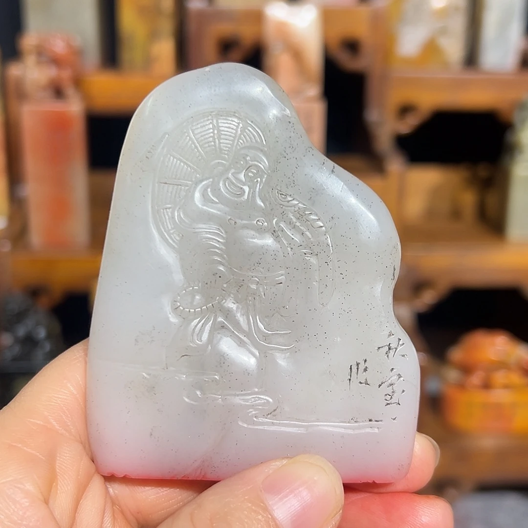 寿山石印石寿山石山山水水