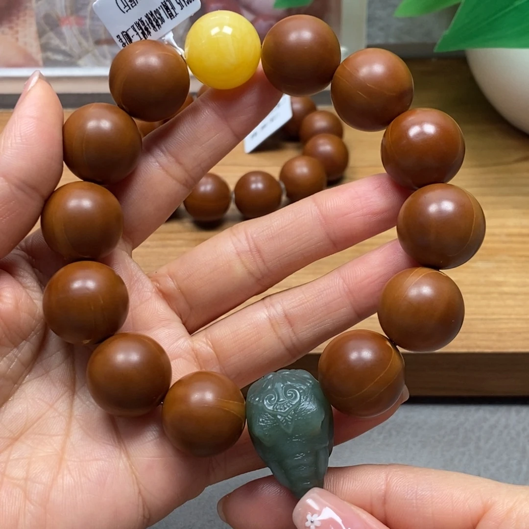 手串/手链橄榄核1.85梅林铁核正圆套装