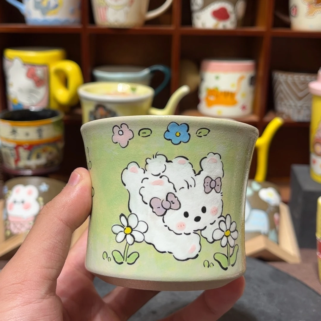 陶杯子景德镇陶瓷马克杯