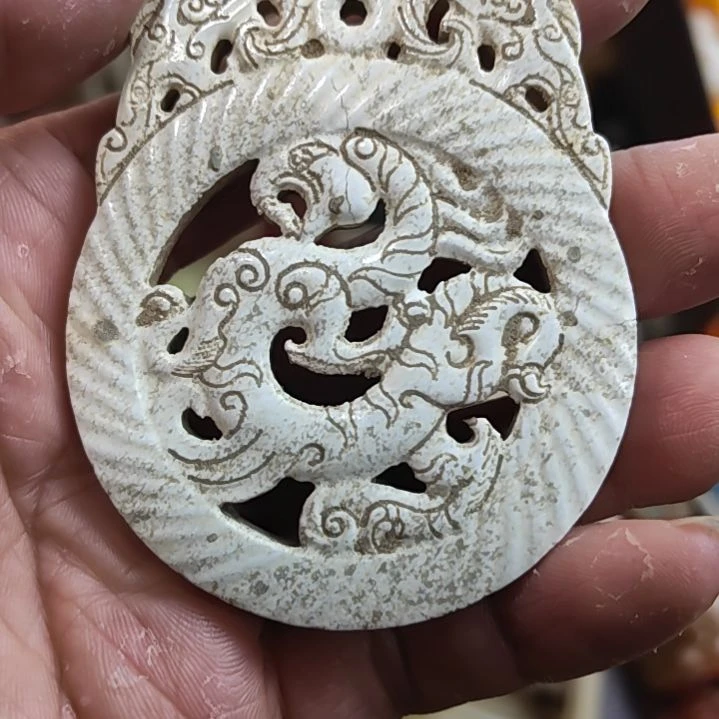 和田玉（糖玉）未镶嵌挂件
