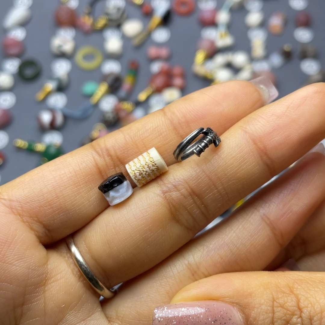 王***礼玛瑙/玉髓合金配饰